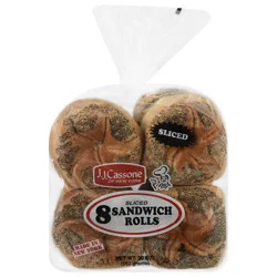 Jj Cassone Sliced Sandwich Rolls