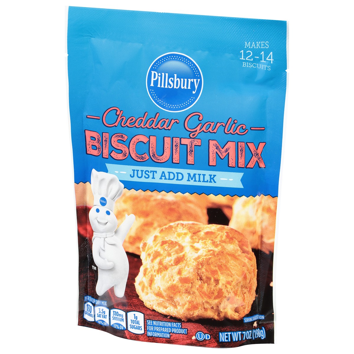 slide 9 of 9, Pillsbury Cheddar Garlic Biscuit Mix 7 oz, 7 oz