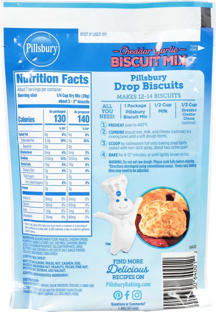 slide 5 of 9, Pillsbury Cheddar Garlic Biscuit Mix 7 oz, 7 oz