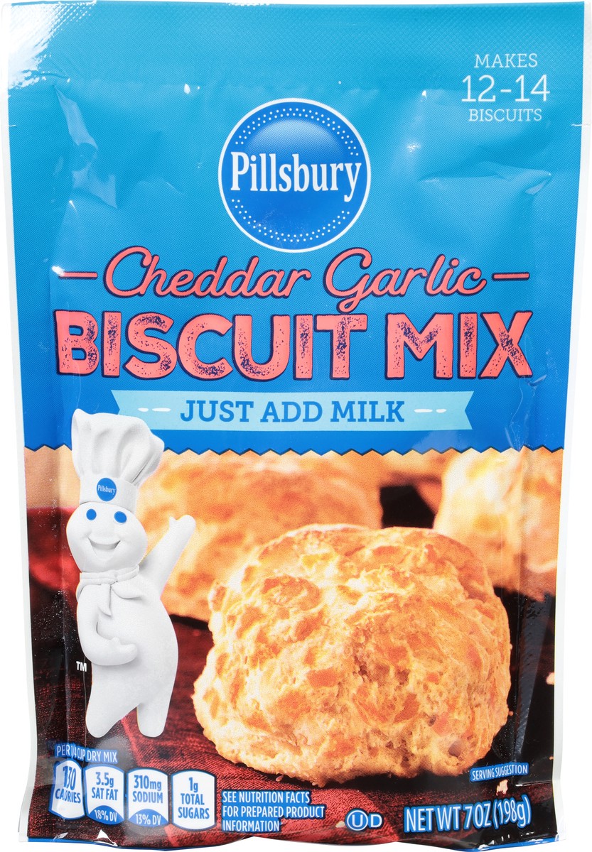 slide 3 of 9, Pillsbury Cheddar Garlic Biscuit Mix 7 oz, 7 oz