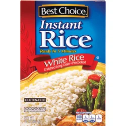 Best Choice Instant Rice Enriched Long Grain White Rice