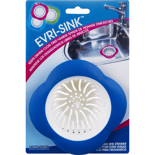 slide 1 of 1, Evri Sink Strainer, 1 ct