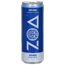 Zoa Zero Sugar Super Berry Energy Drink 12 fl oz