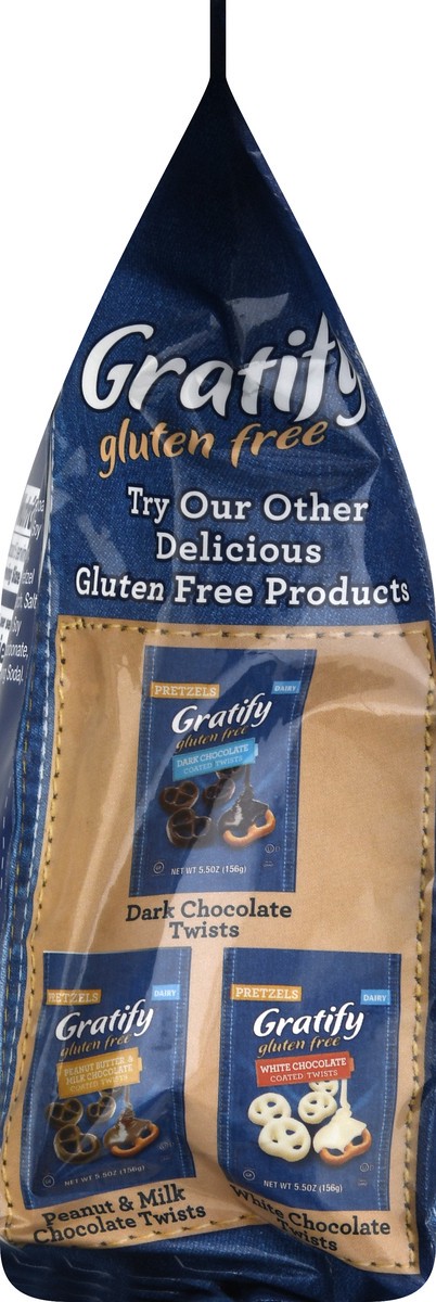 slide 11 of 12, Gratify Pretzels Gluten Free Twists Milk Chocolate Covered - 5.5 Oz, 5.5 oz