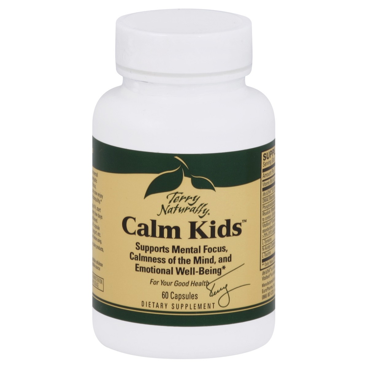 slide 2 of 3, Terry Naturally Calm Kids 60 ea, 60 ct