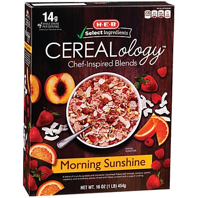 slide 1 of 1, H-E-B Cerealology Morning Sunshine, 16 oz