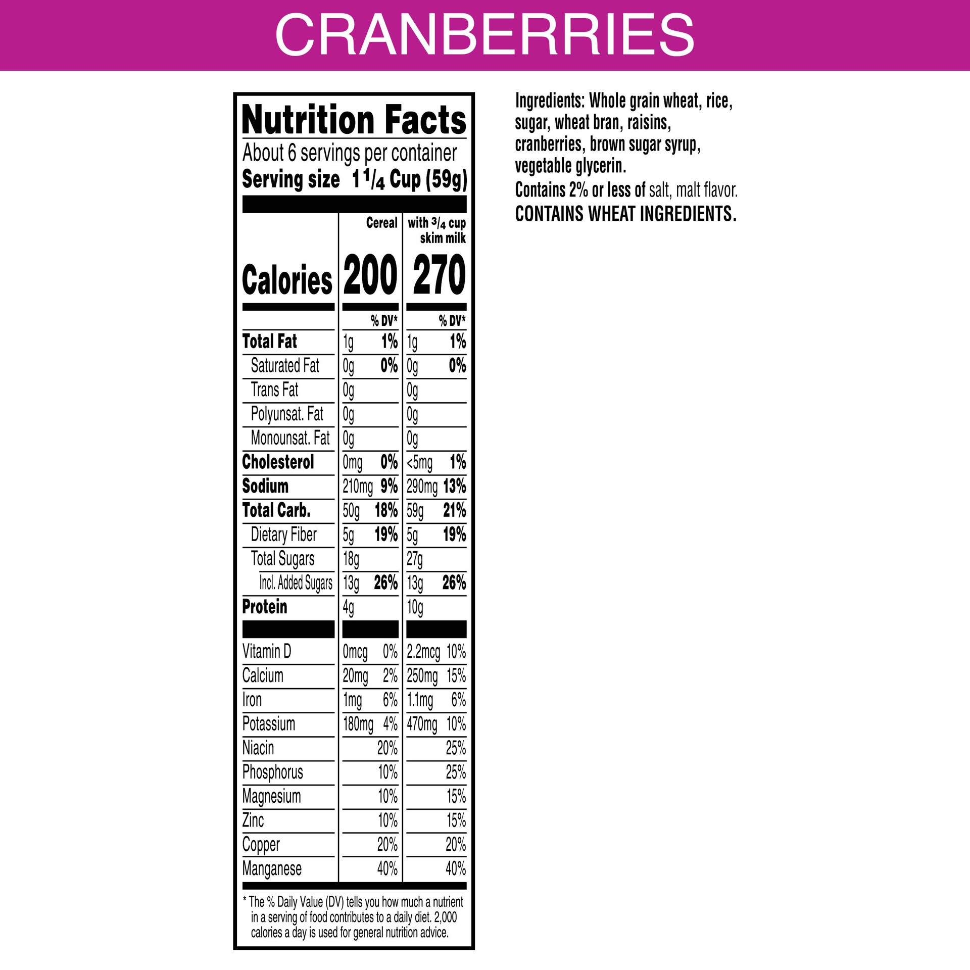 slide 5 of 5, Raisin Bran Kellogg's Raisin Bran Breakfast Cereal , Fiber Cereal, 13.6 oz, 13.60 oz