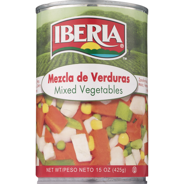 slide 1 of 1, Iberia Mixed Vegetables, 1 ct