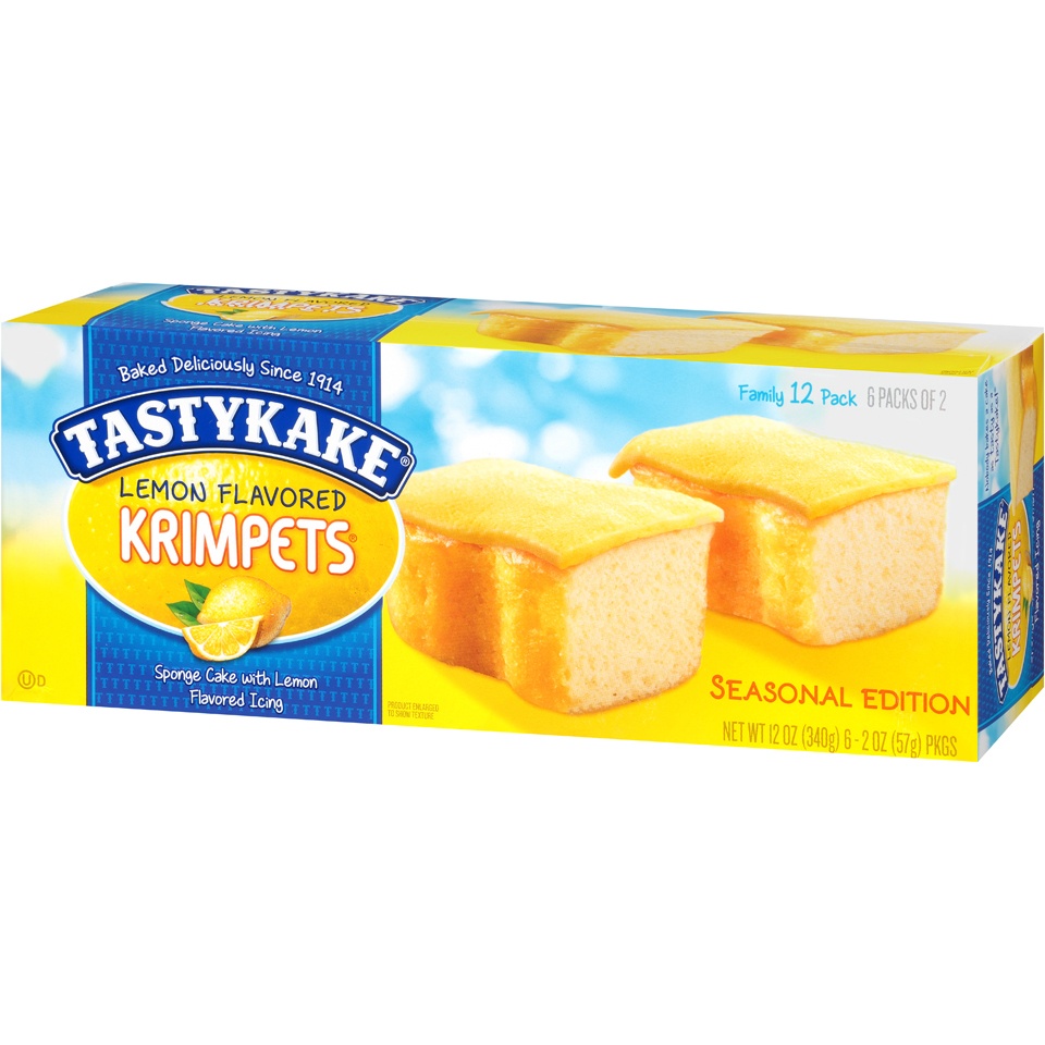 slide 3 of 8, Tastykake Family Pack Lemon Krimpet, 12 oz