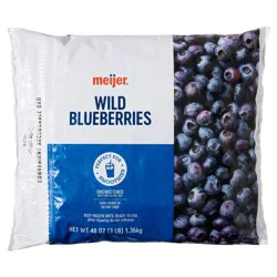 Meijer Frozen Wild Blueberries