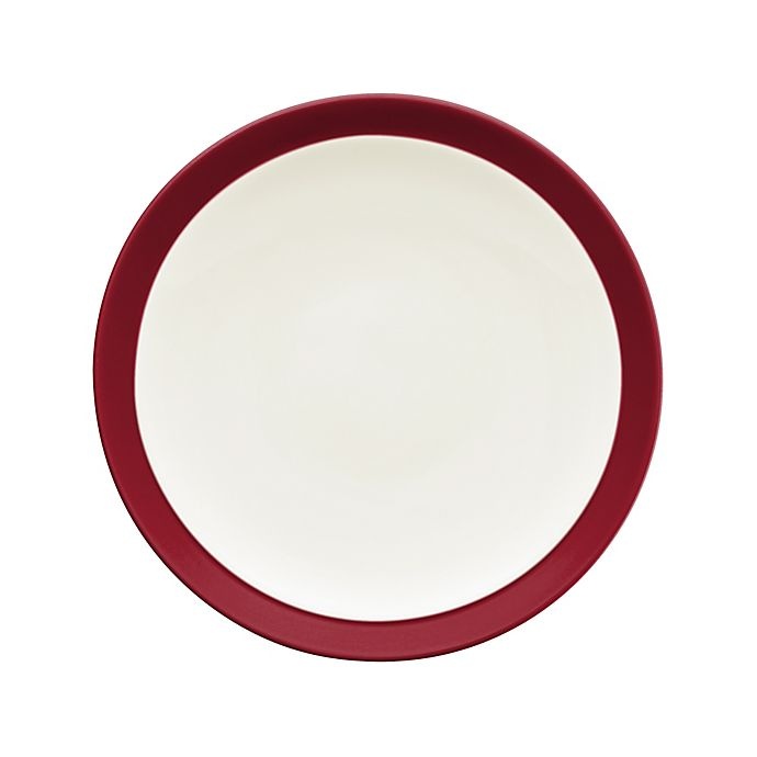 slide 1 of 1, Noritake Colorwave Curve Salad Plate - Raspberry, 1 ct