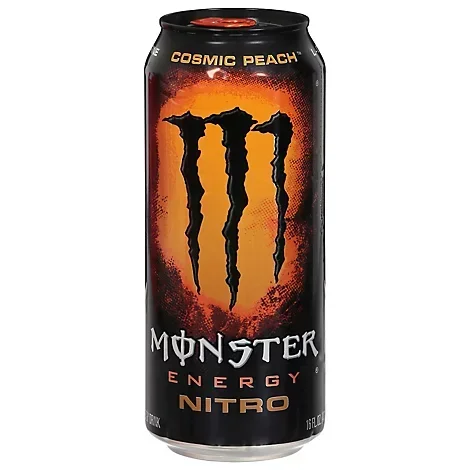 slide 1 of 1, Monster Nitro Cosmic Peach - 16 fl oz, 16 fl oz