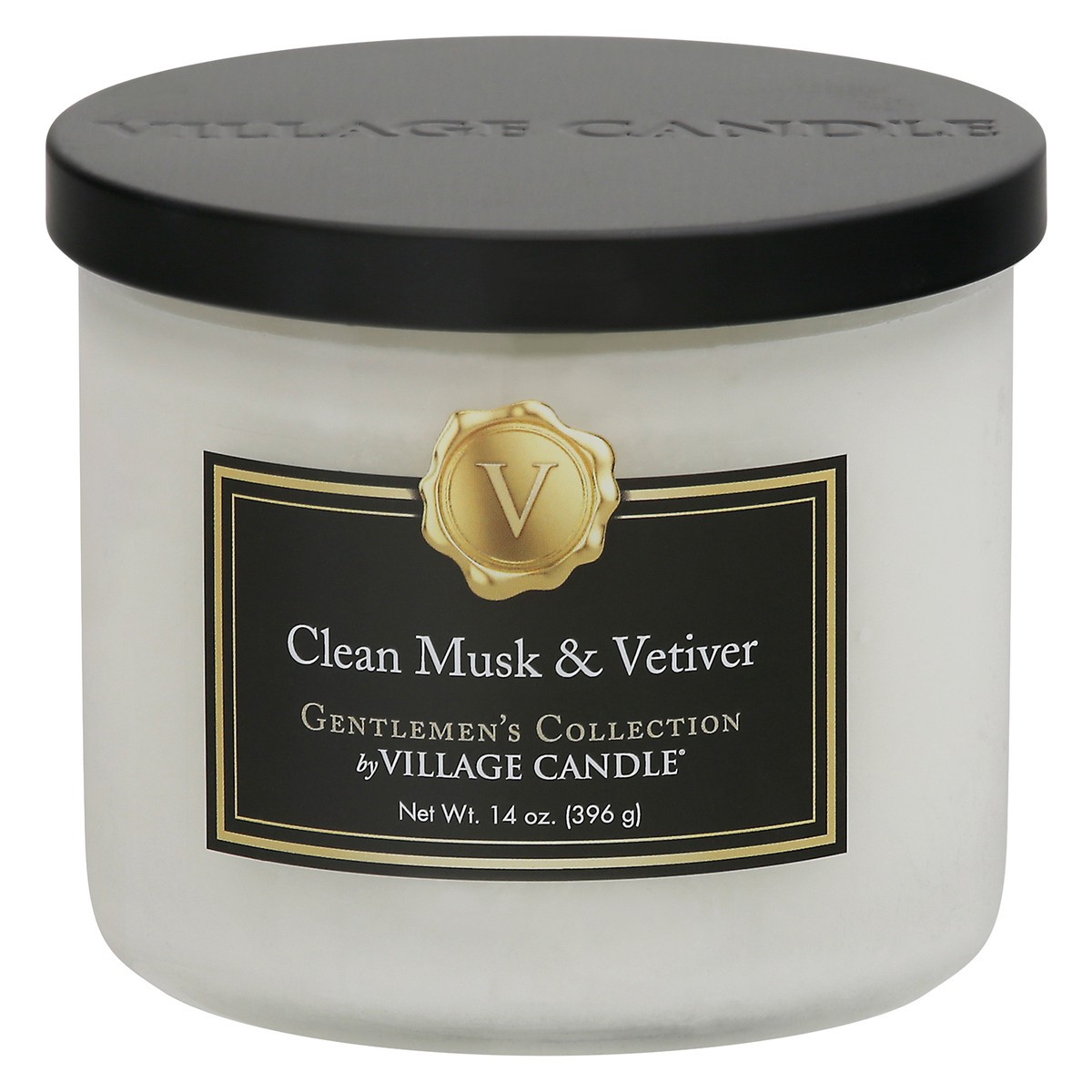 slide 1 of 9, Village Candle Gentlemen's Collection By Village Candle Clean Musk & Vetiver Candle, 14 oz