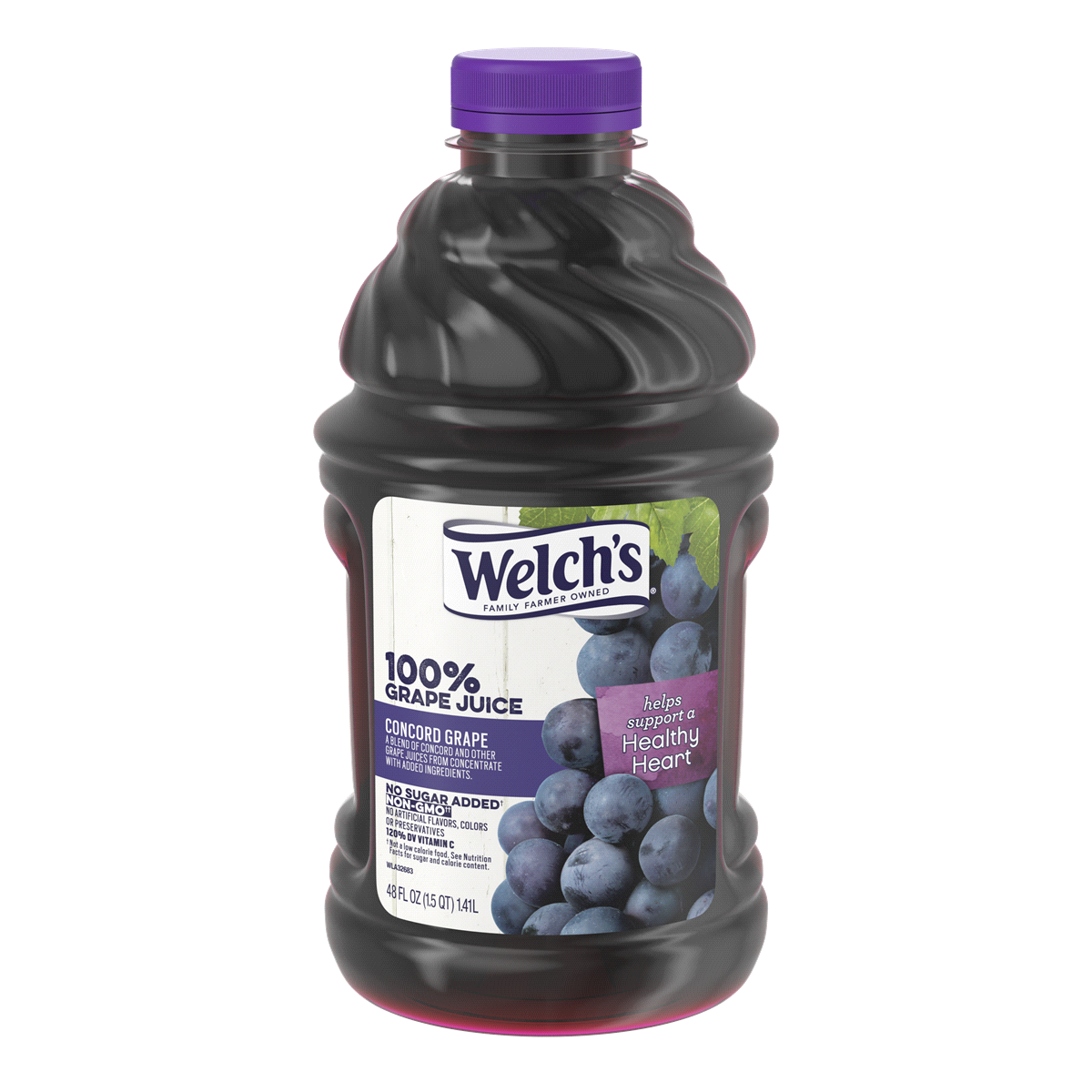 slide 1 of 5, Welch's 100% Grape Juice - 48 oz, 48 oz