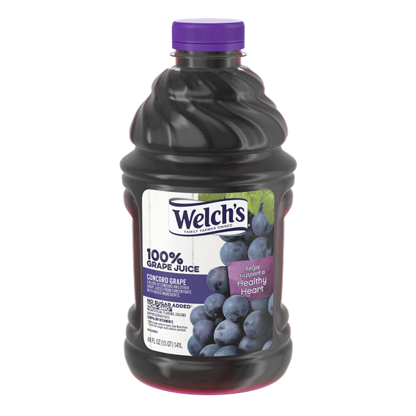 slide 1 of 5, Welch's 100% Grape Juice - 48 oz, 48 oz