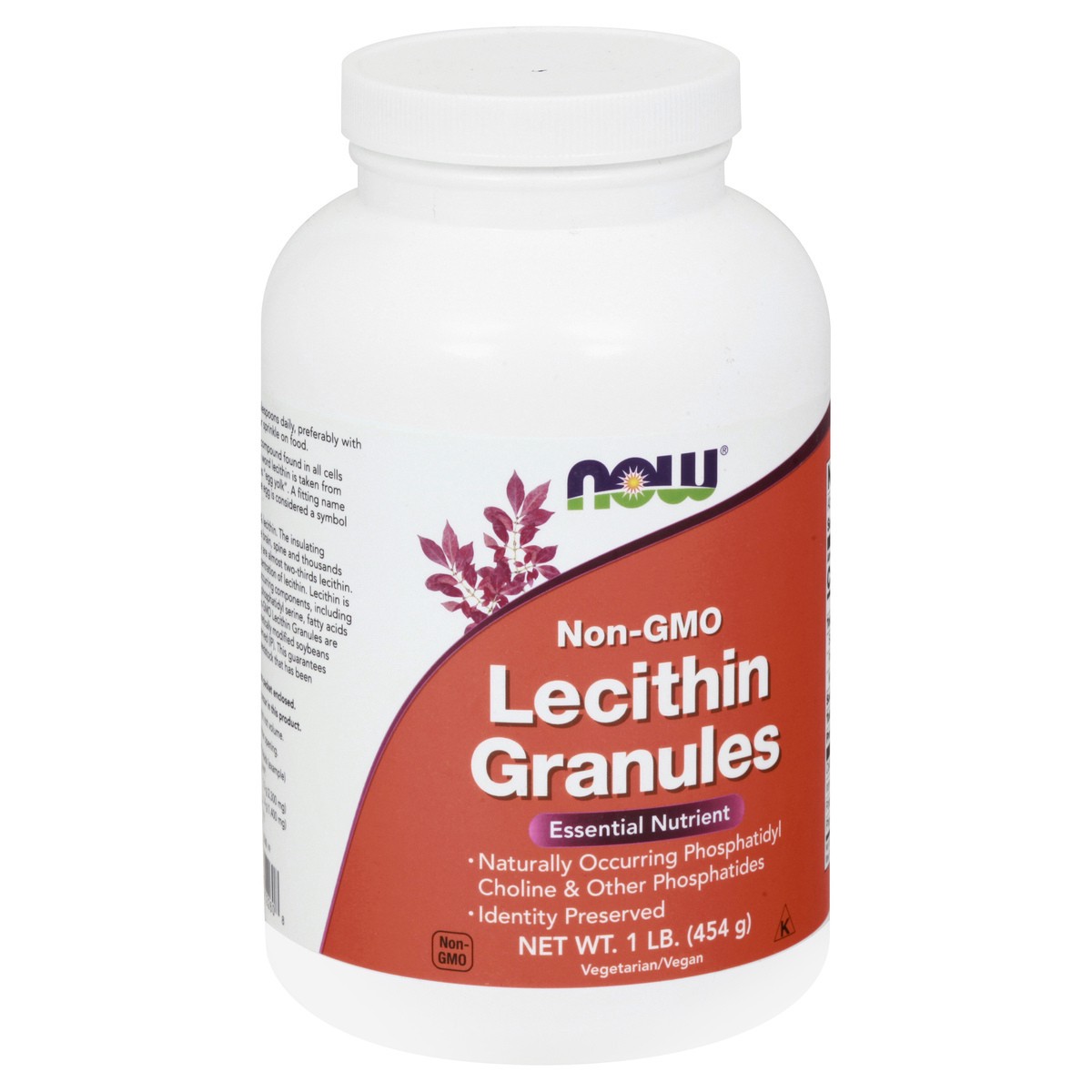 slide 4 of 9, NOW Lecithin Granules - 1 lb., 1 lb