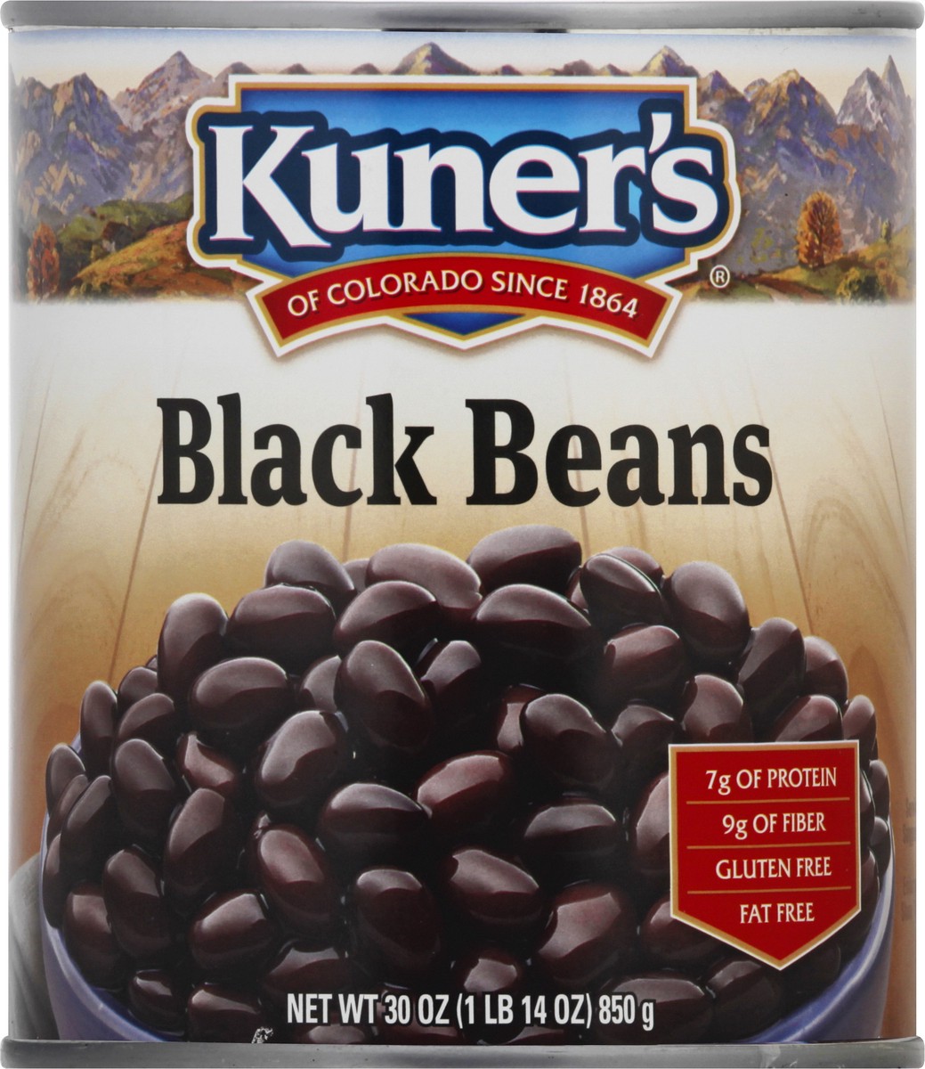 slide 7 of 12, Kuner's Black Beans 30 oz, 30 oz