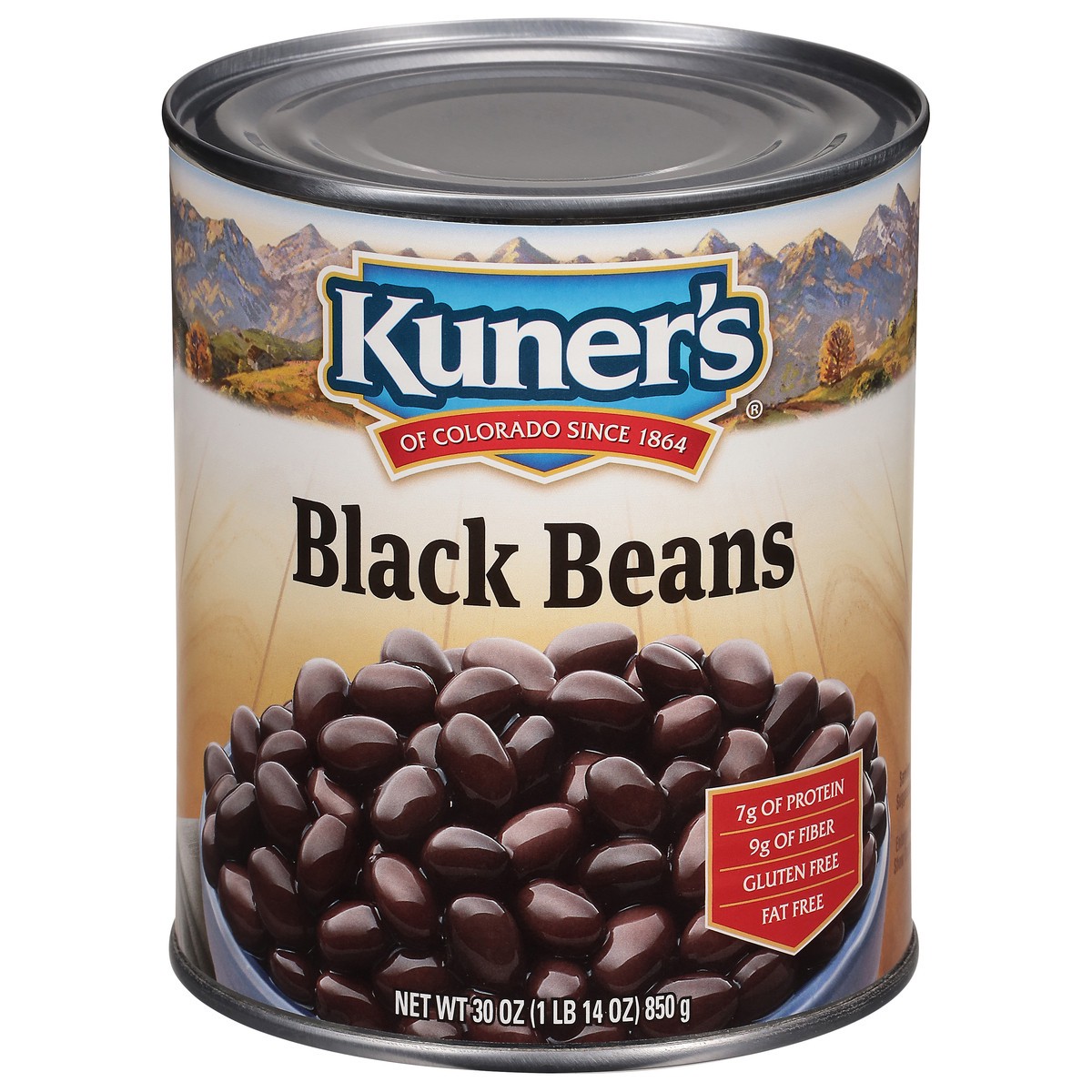 slide 1 of 12, Kuner's Black Beans 30 oz, 30 oz