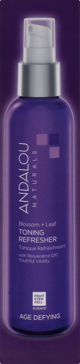 slide 3 of 7, Andalou Naturals Blossom Leaf Toning Refresher, 6 fl oz