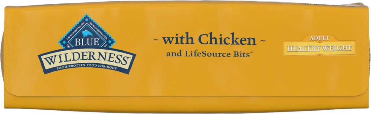 slide 5 of 13, Blue Wilderness Adult Dog Healthy Weight Chicken, 20 lb