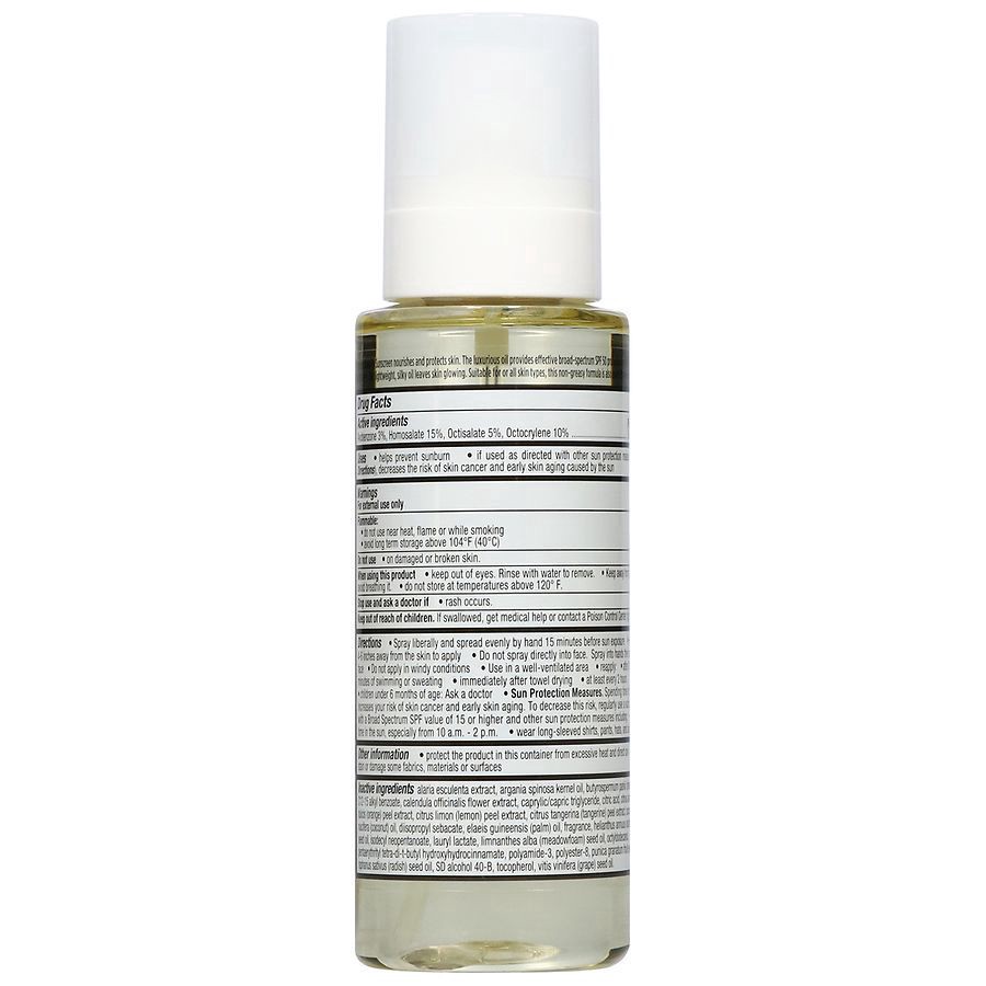 slide 3 of 3, Walgreens Super Glow Body Oil SPF 50, 5 fl oz