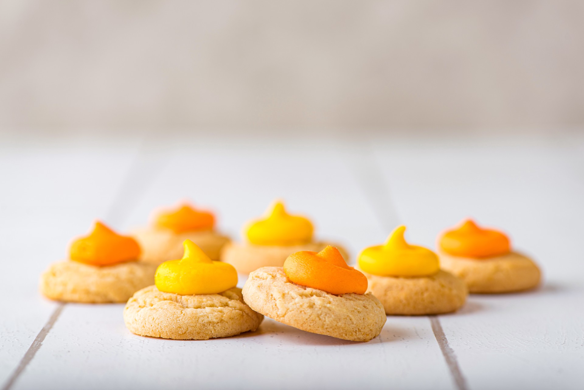 slide 4 of 5, Fall Thumbprint Baked Cookies, 9 ct