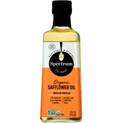Spectrum Culinary Organic Safflower Oil 16 fl. oz. Bottle