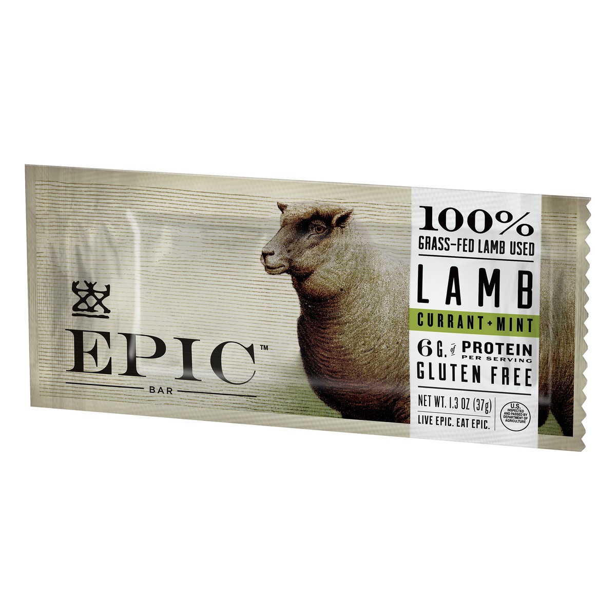 slide 5 of 5, Epic Lamb Currant + Mint Meat Bar 1.3 oz, 1.3 oz