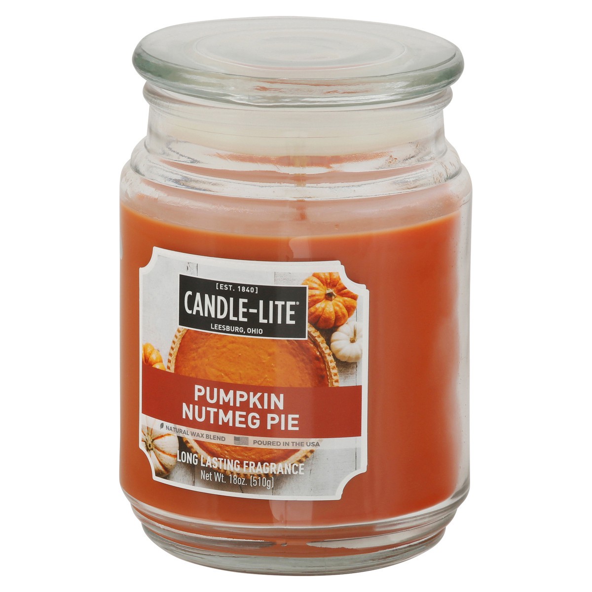 slide 2 of 9, Candle-lite Everyday Jar Candle, Pumpkin Nutmeg Pie, 1 ct