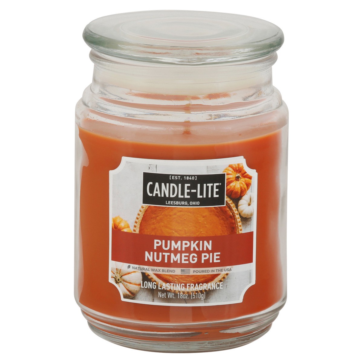 slide 1 of 9, Candle-lite Everyday Jar Candle, Pumpkin Nutmeg Pie, 1 ct