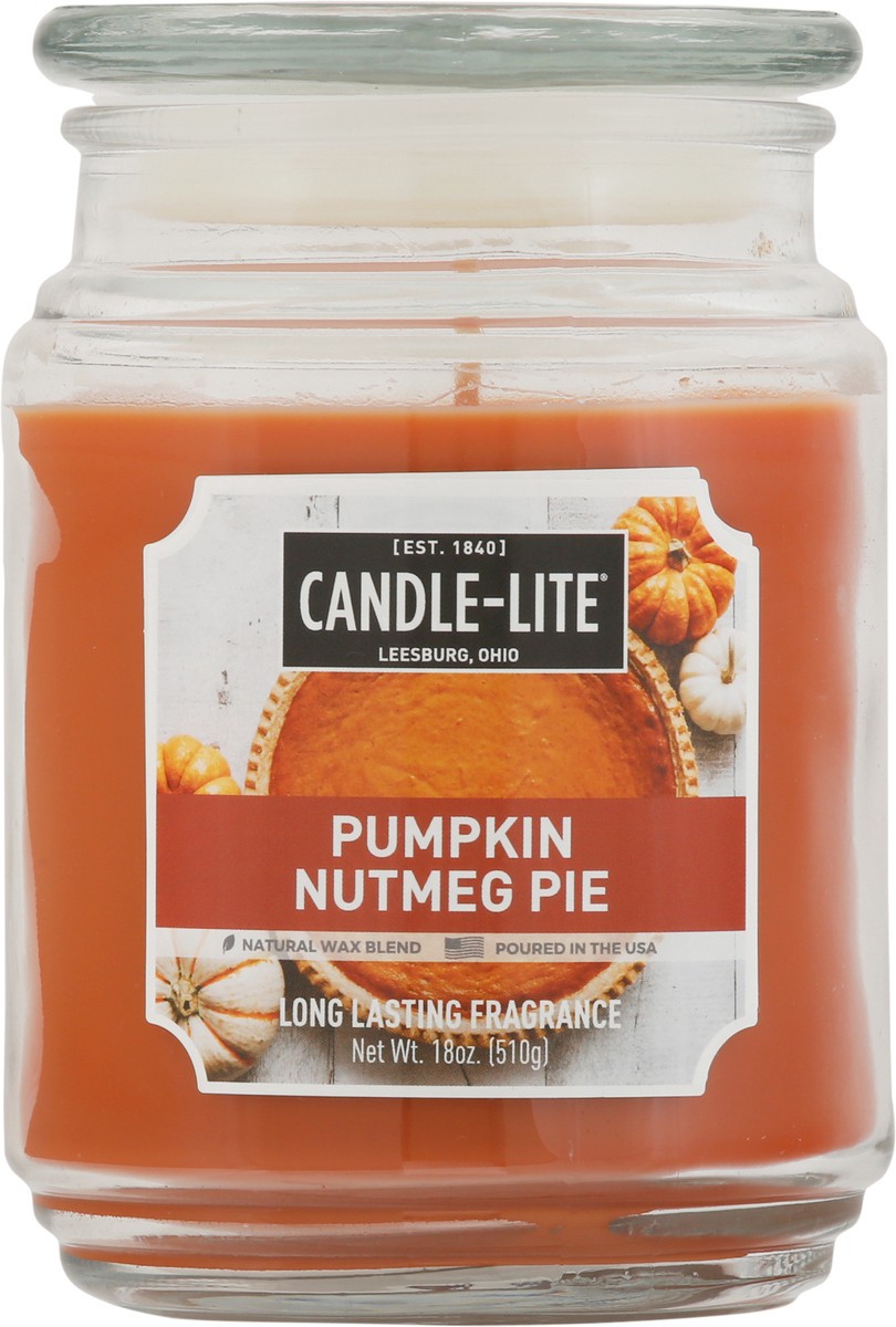 slide 7 of 9, Candle-lite Everyday Jar Candle, Pumpkin Nutmeg Pie, 1 ct