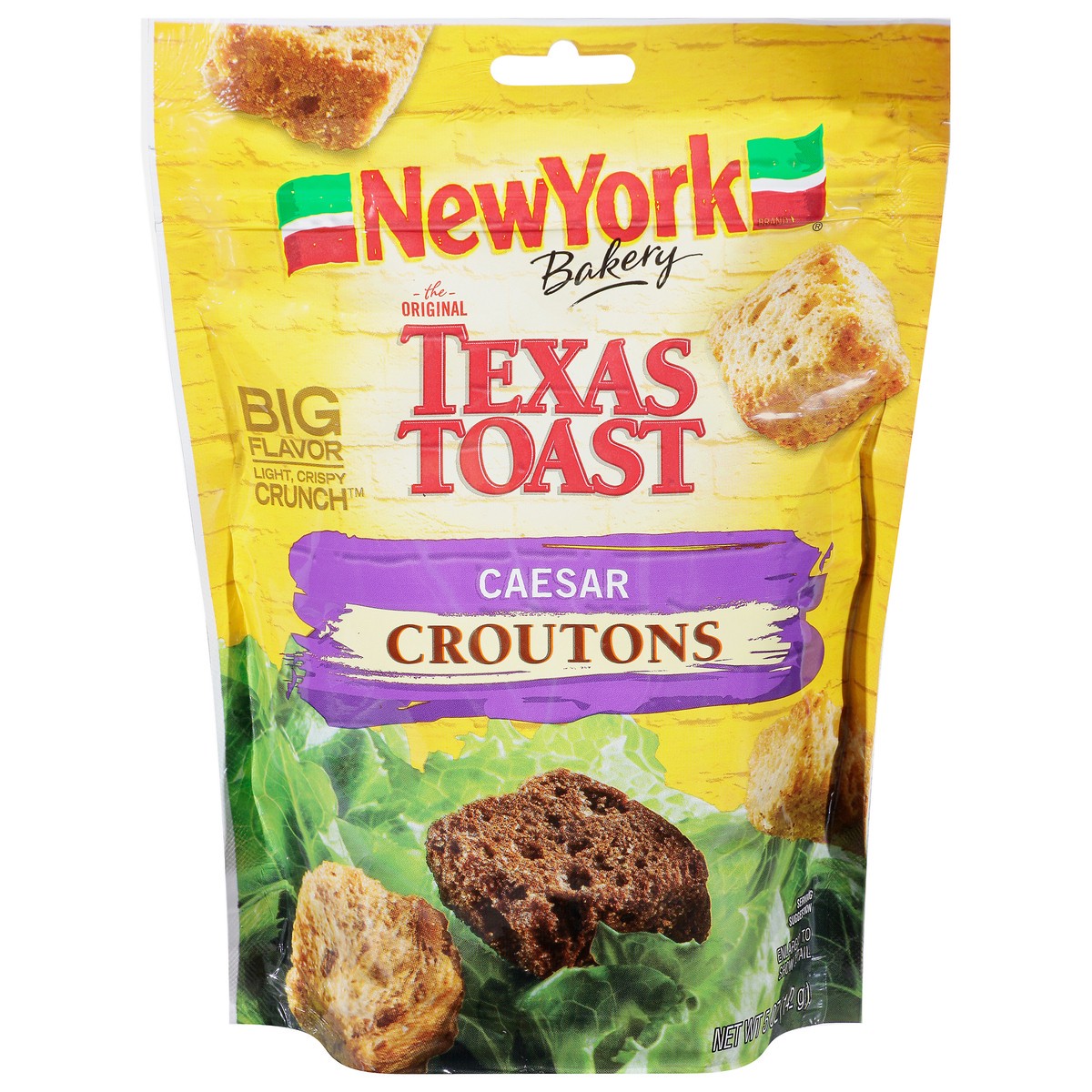 slide 4 of 14, New York Texas Toast Caesar Croutons 5 oz, 5 oz