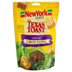 New York Bakery Texas Toast Caesar Croutons 5 oz. Bag