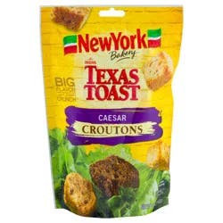 New York Bakery Texas Toast Caesar Croutons 5 oz. Bag