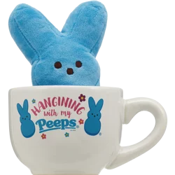 NON BRAND Peeps Plush In A Mug - Blue