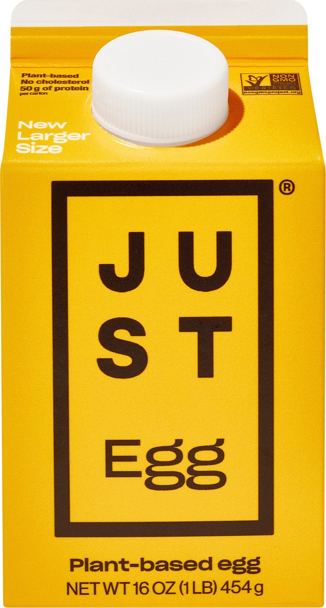 slide 4 of 6, JUST Egg, plant-based egg, 15 fl oz