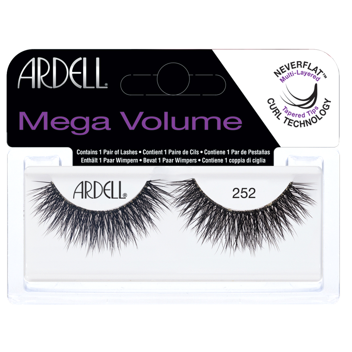 slide 1 of 1, Ardell Mega Volume Lash, 1 ct