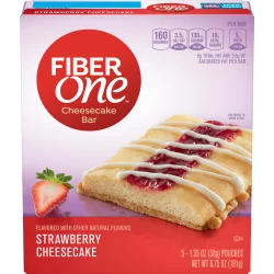 Fiber One Strawberry Cheesecake Bars
