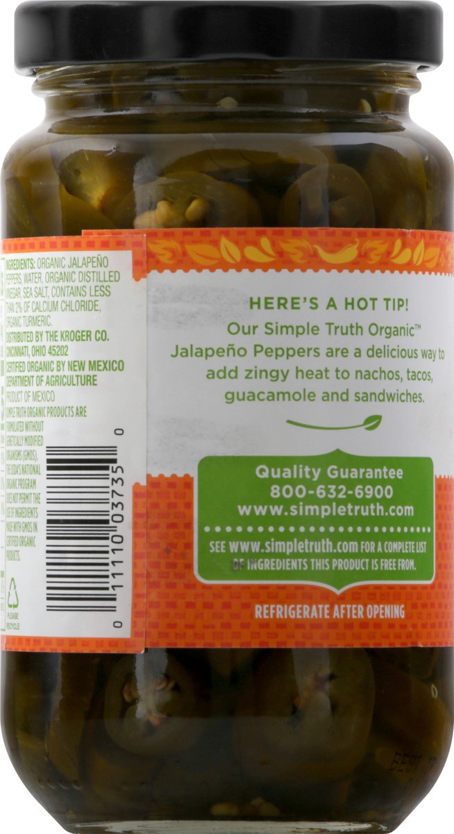 slide 9 of 13, Simple Truth Organic Sliced Jalapeno Peppers 12 oz, 12 oz