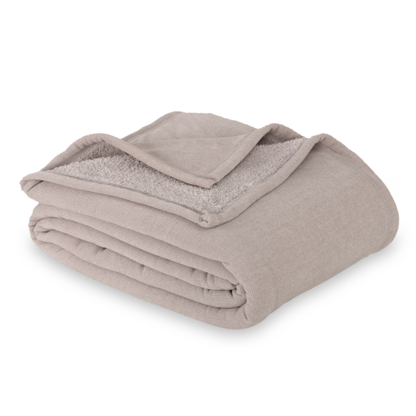 slide 7 of 13, BERKSHIRE BLANKET Berkshire Wexford Chenille Blanket FQ size, Cloudy Grey, 90 in x 90 in, 90 inx90 in
