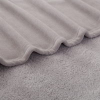 slide 4 of 13, BERKSHIRE BLANKET Berkshire Wexford Chenille Blanket FQ size, Cloudy Grey, 90 in x 90 in, 90 inx90 in