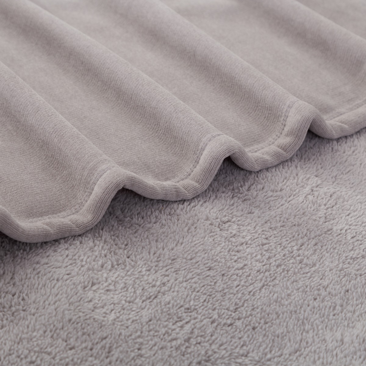 slide 3 of 13, BERKSHIRE BLANKET Berkshire Wexford Chenille Blanket FQ size, Cloudy Grey, 90 in x 90 in, 90 inx90 in