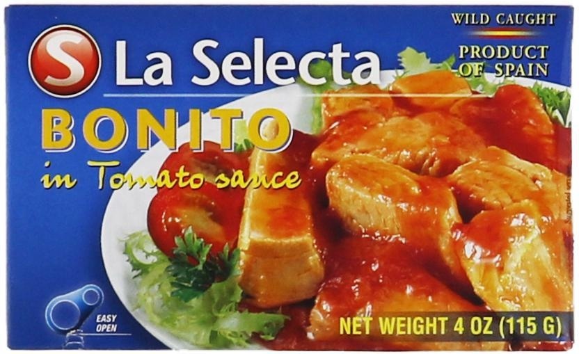 slide 1 of 1, La Selecta Bonito in Tomato Sauce, 4 oz