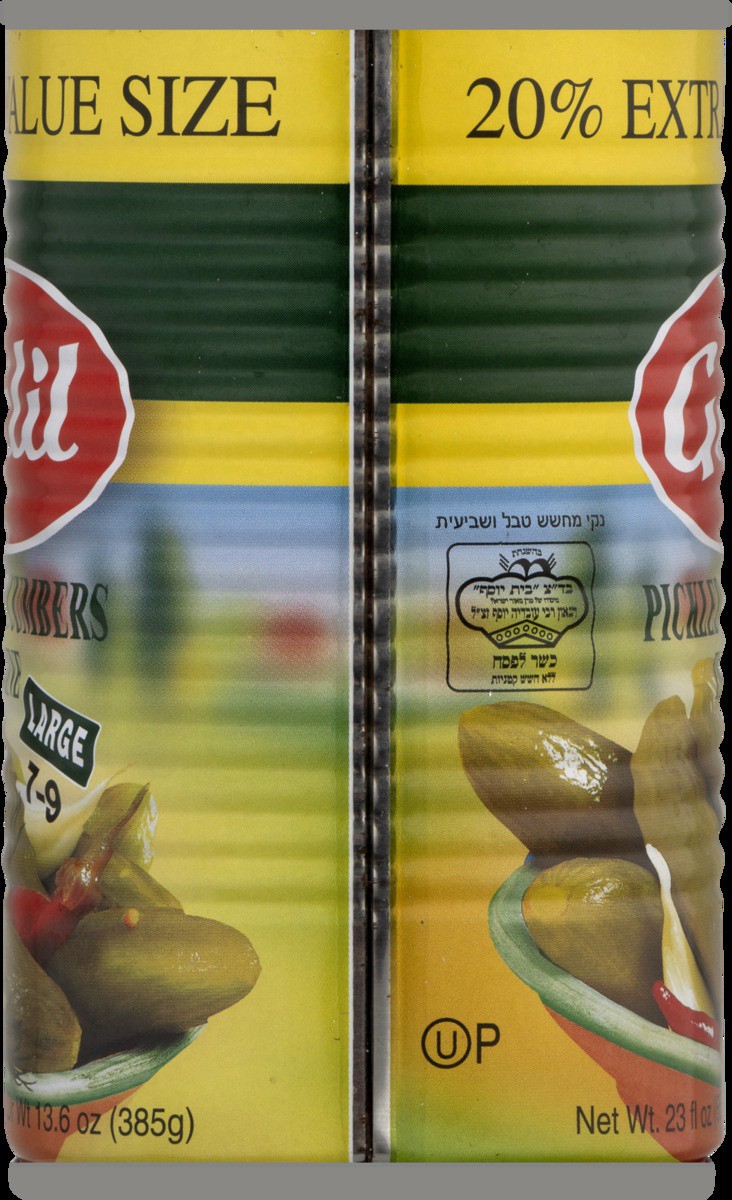 slide 6 of 9, Galil Pickled Cucumbers In Brine - 23 Oz, 23 oz