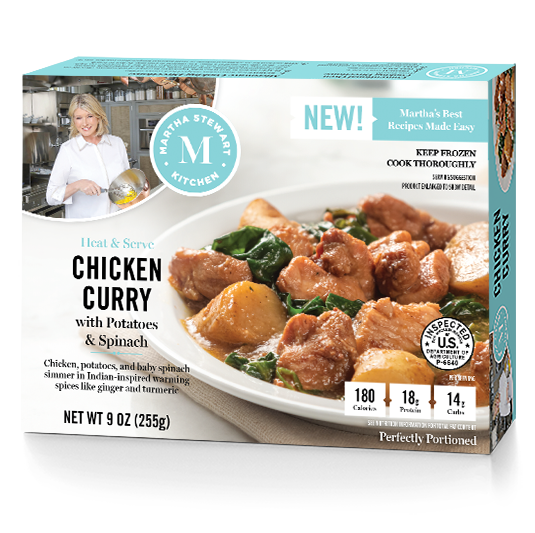 slide 1 of 1, Martha Stewart Kitchen Curry Chicken, 9 oz