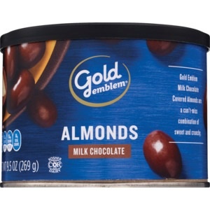 slide 1 of 1, CVS Gold Emblem Chocolate Covered Almonds, 9.5 oz