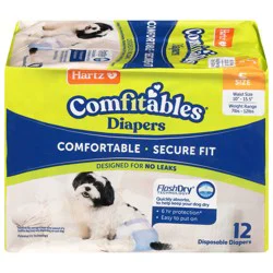 Hartz Comfitables Disposable Dog Diapers Size S