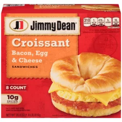 Jimmy Dean Bacon Egg & Cheese Croissant Sandwiches