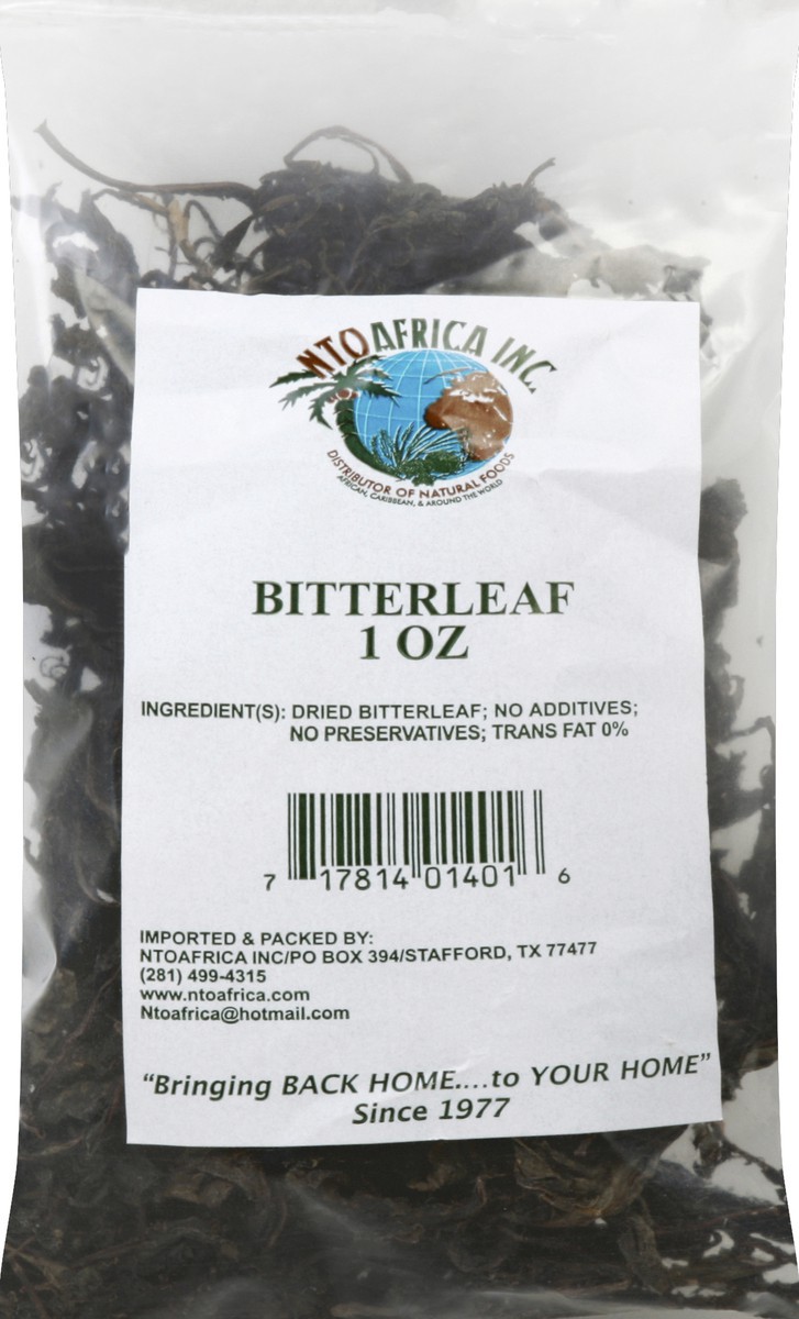 slide 3 of 6, NTOAfrica Bitter leaf - 1 oz, 1 oz