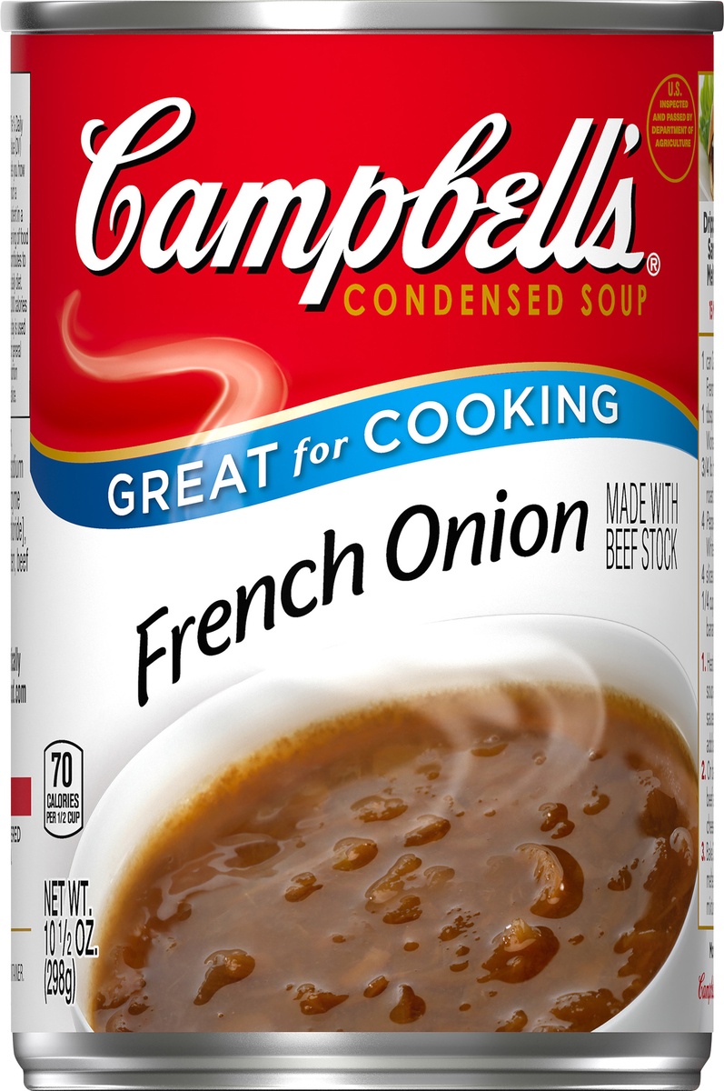 slide 9 of 10, Campbell's Condensed French Onion Soup, 10.5 oz